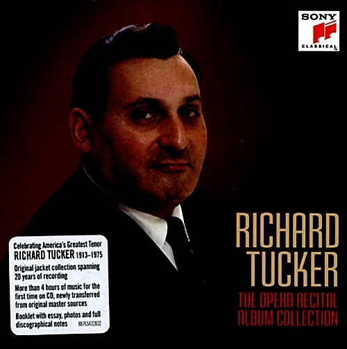 [수입] 리처드 터커 - The Opera Recital Albums Collection [10CD]