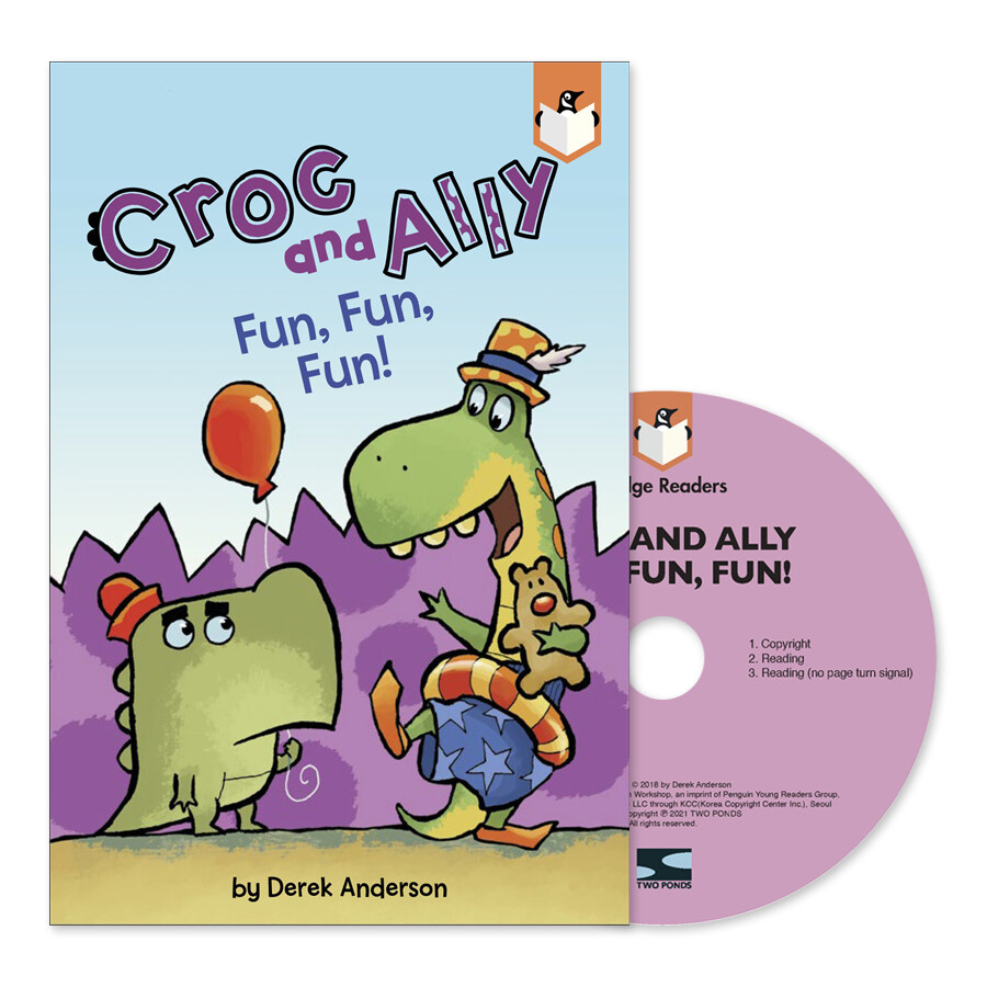 Bridge Readers 07 : Croc and Ally : Fun, Fun, Fun! (Paperback + CD + QR Audio)