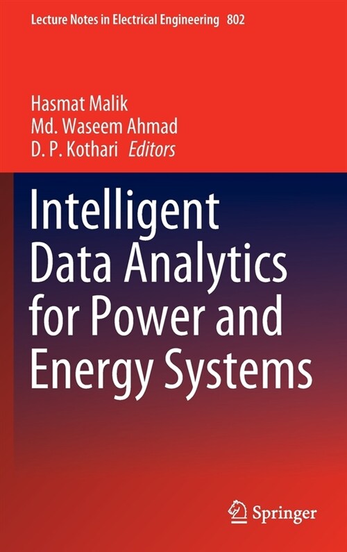 Intelligent Data Analytics for Power and Energy Systems (Hardcover)