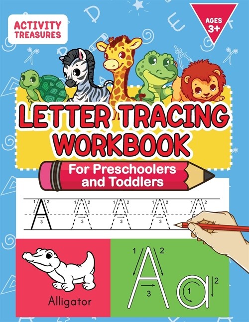 Letter Tracing Workbook For Preschoolers And Toddlers: A Fun ABC Practice Workbook To Learn The Alphabet For Preschoolers And Kindergarten Kids! Lots (Paperback)