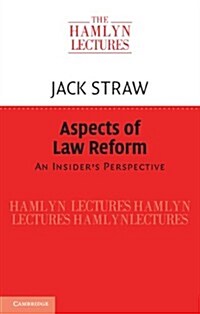 Aspects of Law Reform : An Insiders Perspective (Paperback)