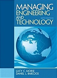 Managing Engineering and Technology (Hardcover, 6)