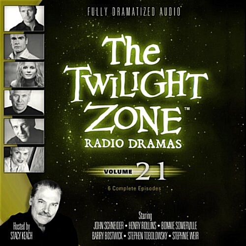 The Twilight Zone Radio Dramas, Vol. 21 (MP3 CD, 21, Adapted)