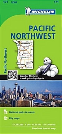 Michelin USA Pacific Northwest (Folded)