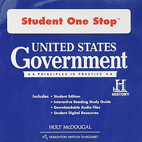 United States Government: Principles in Practice: Student One Stop DVD-ROM 2012 (Audio CD)