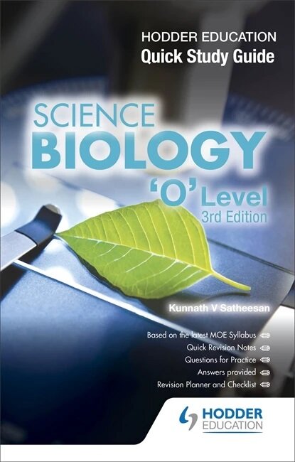 Hodder Education Quick Study Guide Science Biology O Level(3rd Edition)