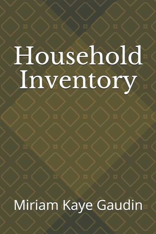 Household Inventory List (Paperback)