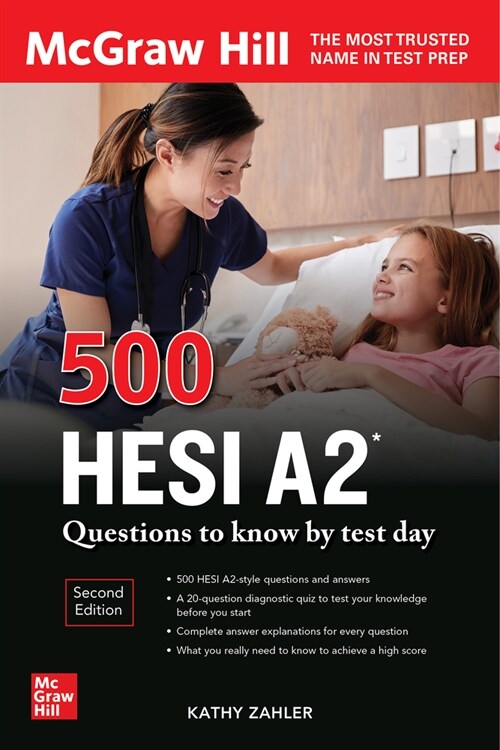 500 Hesi A2 Questions to Know by Test Day, Second Edition (Paperback, 2)