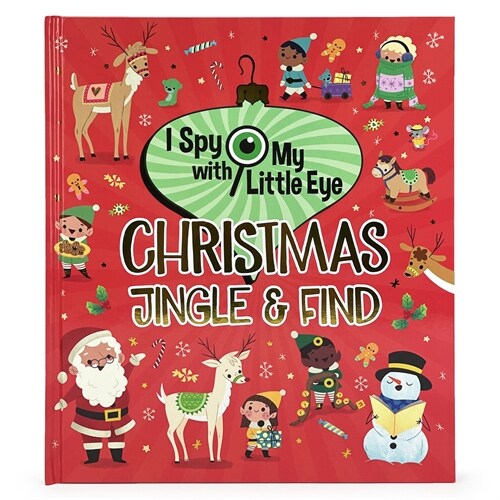 Christmas Jingle & Find (I Spy with My Little Eye) (Hardcover)