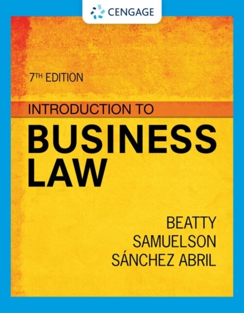Introduction to Business Law (Paperback, 7)