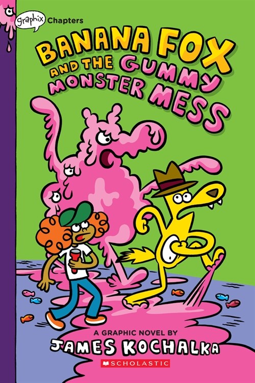 Banana Fox #3 : Banana Fox and the Gummy Monster Mess: A Graphix Chapters Book (Paperback)