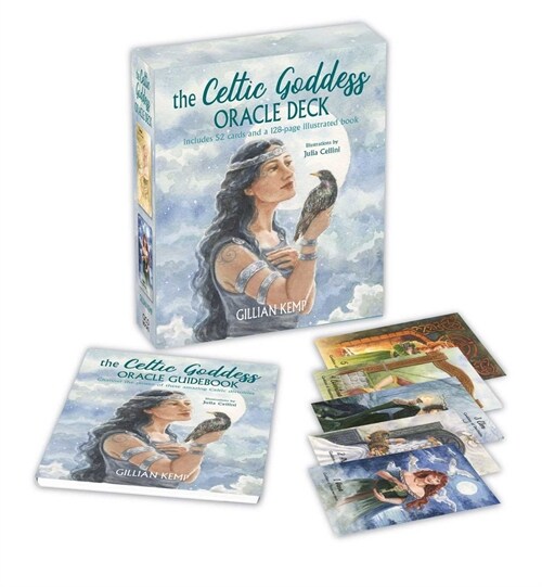 The Celtic Goddess Oracle Deck : Includes 52 Cards and a 128-Page Illustrated Book (Multiple-component retail product, part(s) enclose)