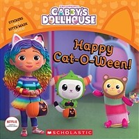 Happy Cat-O-Ween! (Gabby's Dollhouse Storybook) (Paperback)