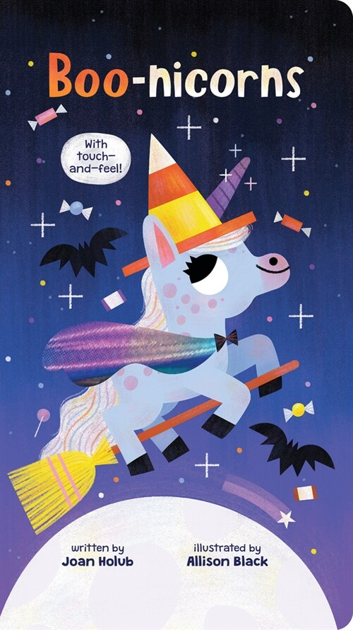 Boo-Nicorns (a Touch-And-Feel Book) (Paperback)