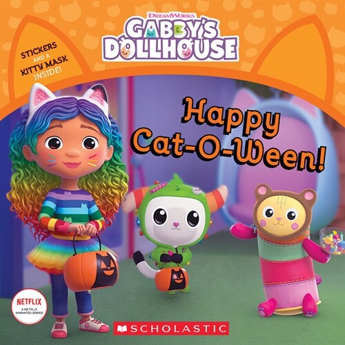 Happy Cat-O-Ween! (Gabbys Dollhouse Storybook) (Paperback)