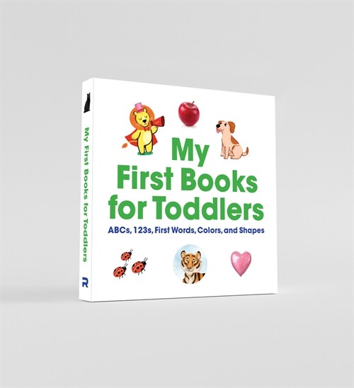 My First Books for Toddlers Box Set: Abcs, 123s, First Words, Colors and Shapes (Paperback)