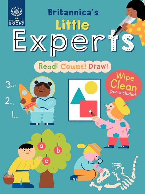 Britannicas Little Experts Read, Count, Draw (Spiral)