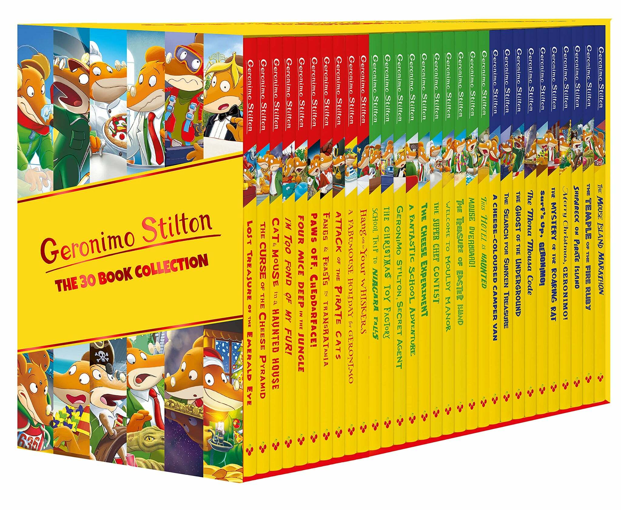 Geronimo Stilton: The 30 Book Collection (Series 1-3) (Boxed pack)