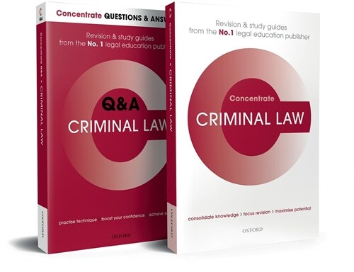 Criminal Law Revision Concentrate Pack (Paperback)