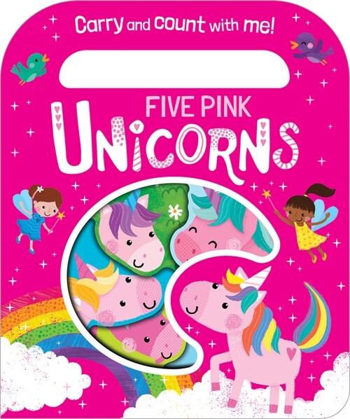 Five Pink Unicorns (Board Book)