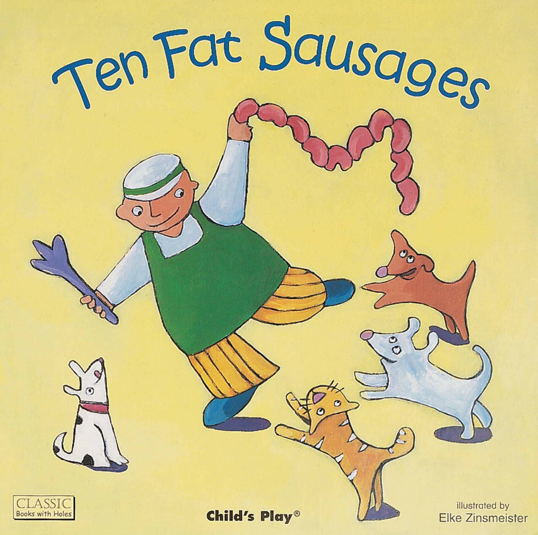 [중고] 노부영 마더구스 세이펜 Ten Fat Sausages (Paperback)