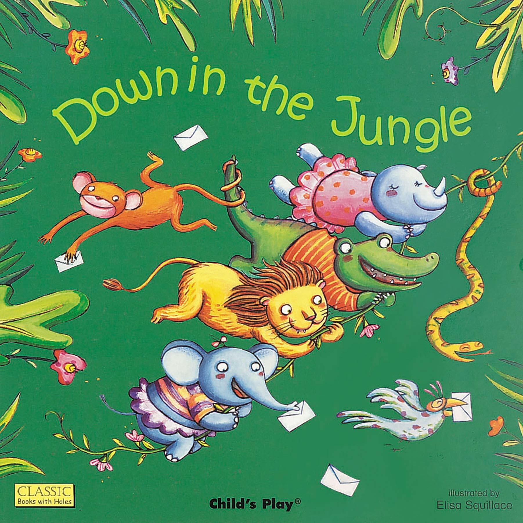 [중고] 노부영 마더구스 세이펜 Down in the Jungle (Paperback)