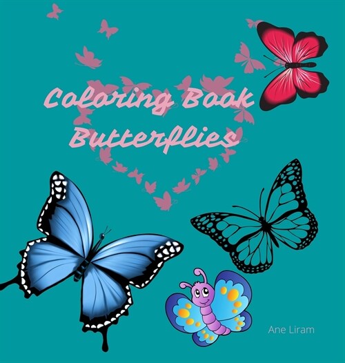 Coloring Book Butterflies (Hardcover)