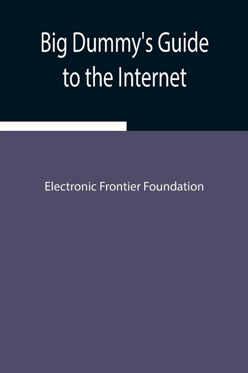 Big Dummys Guide to the Internet (Paperback)