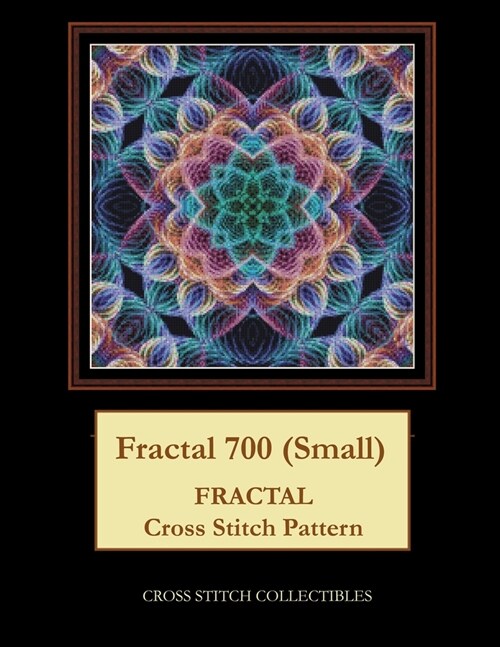 Fractal 700 (Small): Fractal Cross Stitch Pattern (Paperback)