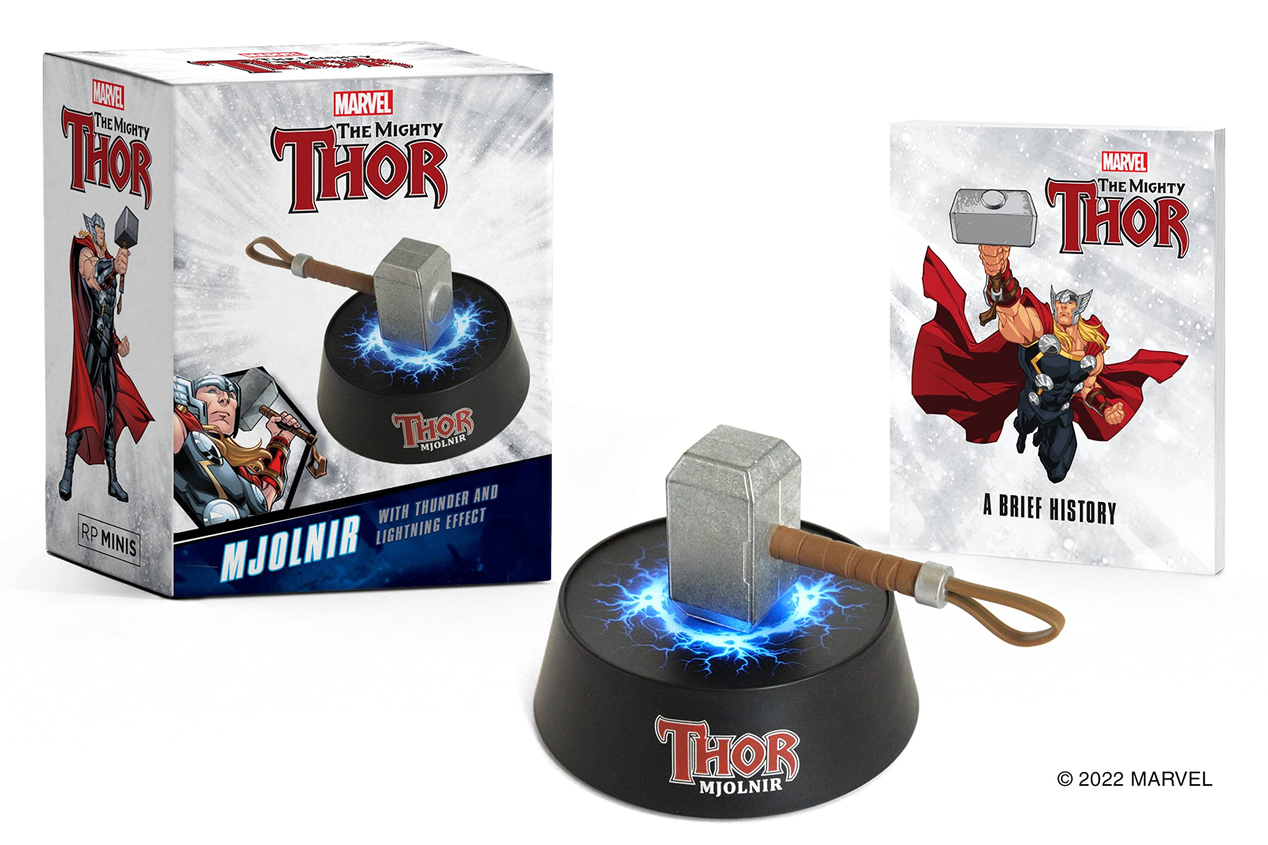 Marvel: Thor Mjolnir: With Thunder and Lightning Effect (Paperback)