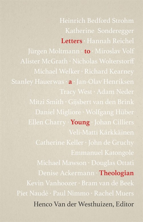 Letters to a Young Theologian (Paperback)