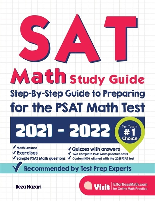 SAT Math Study Guide: Step-By-Step Guide to Preparing for the SAT Math Test (Paperback)