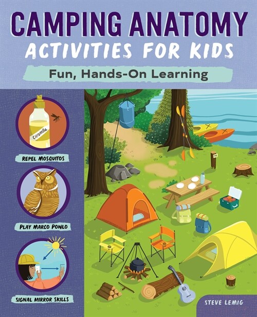 Camping Anatomy Activities for Kids: Fun, Hands-On Learning (Paperback)