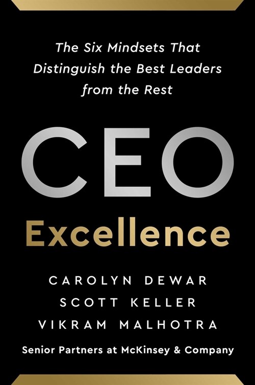 CEO Excellence: The Six Mindsets That Distinguish the Best Leaders from the Rest (Hardcover)