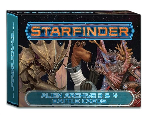 Starfinder Alien Archive 3 & 4 Battle Cards (Game)