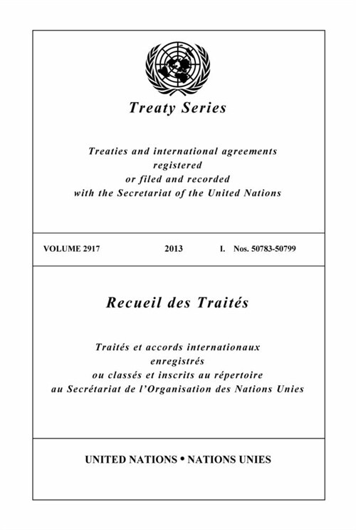 Treaty Series 2917 (Paperback)
