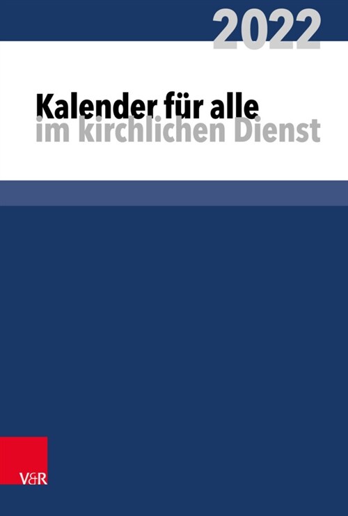 Kalender fur alle im kirchlichen Dienst (Paperback)