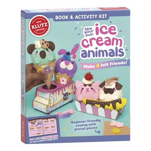 Sew Your Own Ice Cream Animals (Other)