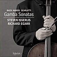[수입] Steven Isserlis - 바흐, 헨델 & 스카를라티: 비올라 다 감바 소나타 - 첼로 & 하프시코드 연주반 (Bach, Handel & Scarlatti: Gamba Sonatas - Cello & Harpsichord)(CD)
