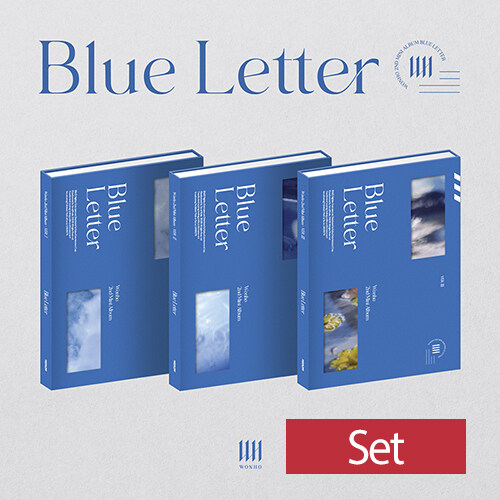 [중고] [SET] 원호 - 미니 2집 Blue letter [1+2+3 Ver.]