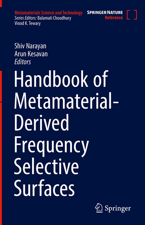 Handbook of Metamaterial-Derived Frequency Selective Surfaces (Hardcover)