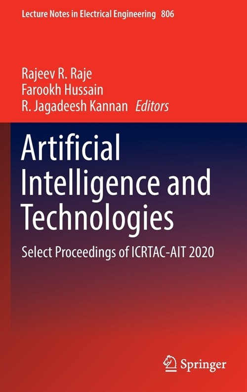 Artificial Intelligence and Technologies: Select Proceedings of ICRTAC-AIT 2020 (Hardcover)