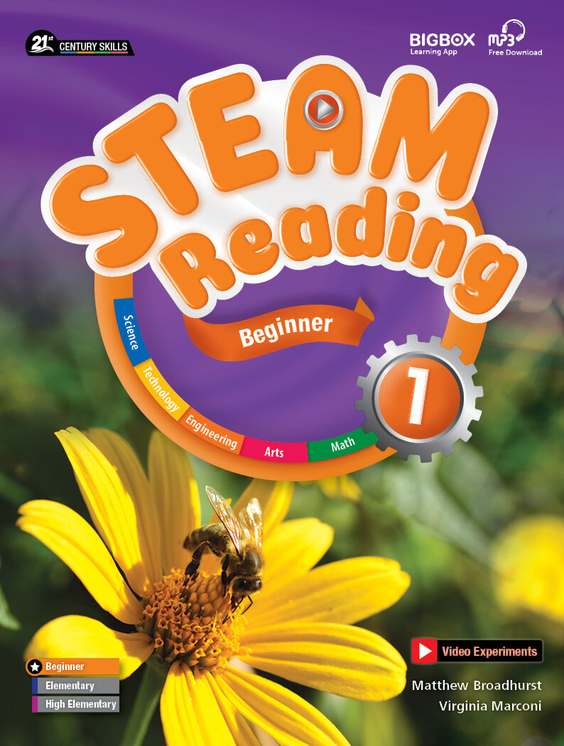 [중고] STEAM Reading Beginner 1 (Paperback)