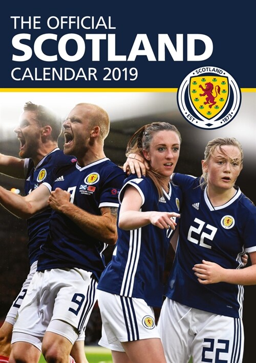 The Official Scottish National Football Team Calendar 2022 (Spiral)