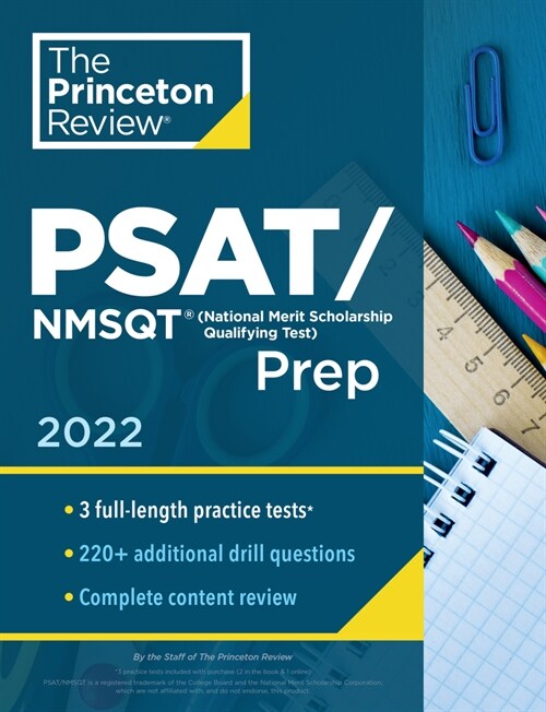 Princeton Review Psat/NMSQT Prep, 2022: 3 Practice Tests + Review & Techniques + Online Tools (Paperback)