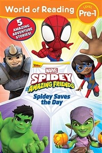 Spidey Saves the Day: Spidey and His Amazing Friends (Paperback) - World of Reading Pre-Level 1