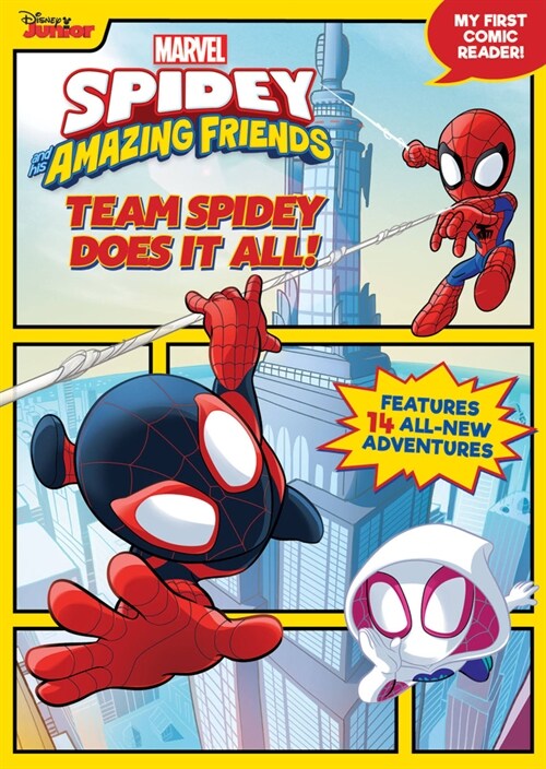 Spidey and His Amazing Friends: Team Spidey Does It All!: My First Comic Reader! (Paperback)