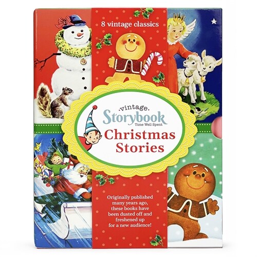 Christmas Stories Vintage 8-Book Boxed Set (Vintage Storybook) (Hardcover)