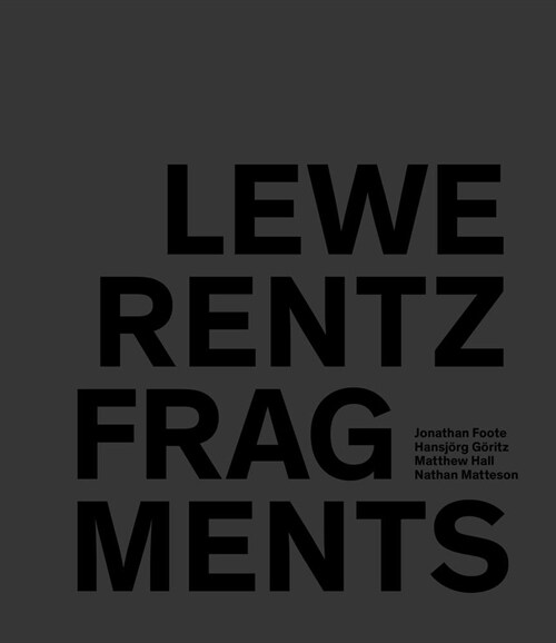 Lewerentz Fragments (Hardcover)