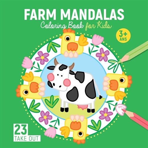 Fun on the Farm Coloring Book for Kids: 23 Designs (Paperback)